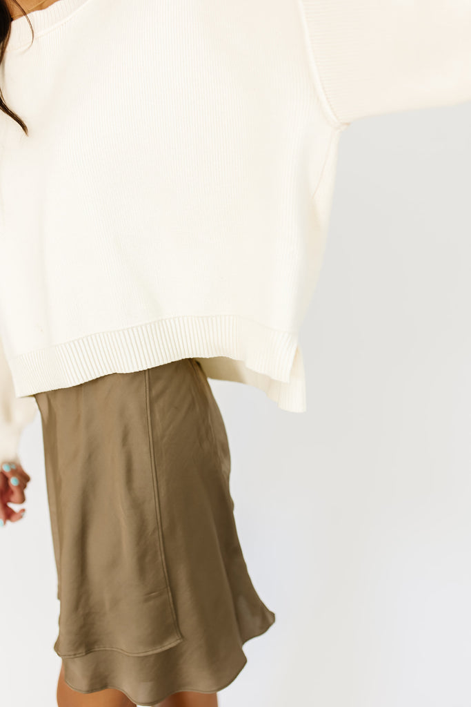 kitty pullover // cream