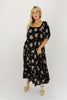 daymaker dress // fall black floral *zoco exclusive*