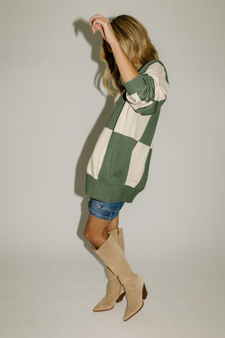 on my mind cropped blazer