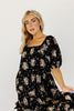 daymaker dress // fall black floral *zoco exclusive*