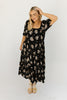 daymaker dress // fall black floral *zoco exclusive*