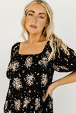 daymaker dress // fall black floral *zoco exclusive*
