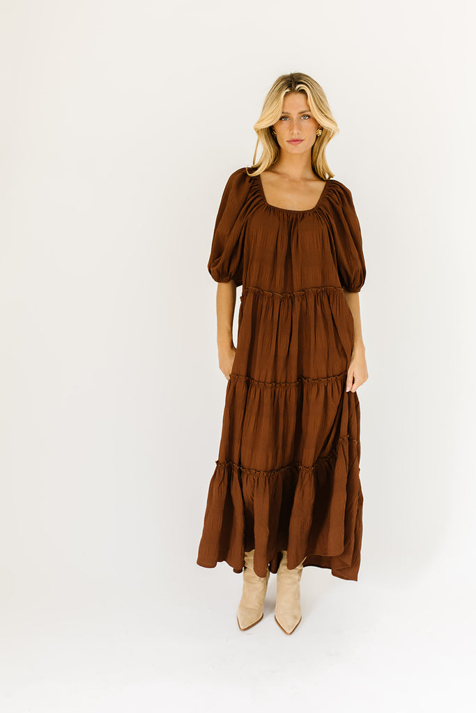 daymaker dress // chocolate *zoco exclusive*
