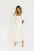 scout puff sleeve dress // cream *zoco exclusive*