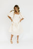 scout puff sleeve dress // cream *zoco exclusive*