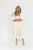 scout puff sleeve dress // cream *zoco exclusive*