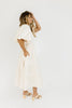 scout puff sleeve dress // cream *zoco exclusive*
