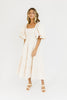 scout puff sleeve dress // cream *zoco exclusive*