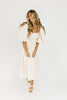scout puff sleeve dress // cream *zoco exclusive*