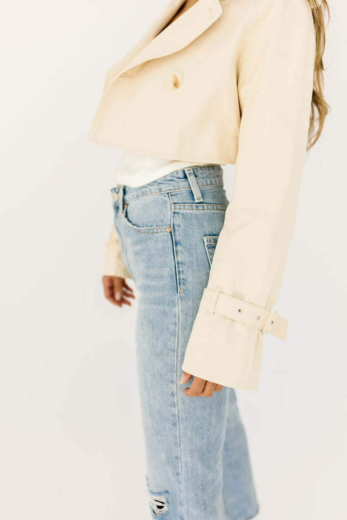 jamie cropped trench