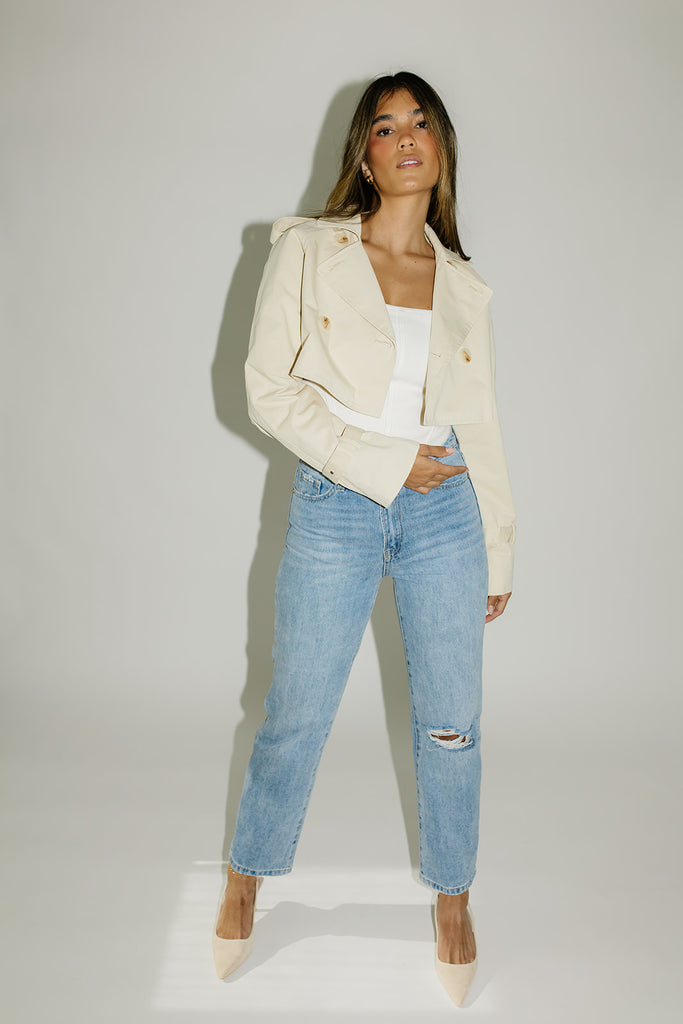 jamie cropped trench