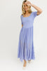 birdie maxi dress // cornflower blue