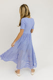 birdie maxi dress // cornflower blue