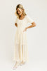 birdie maxi dress // cream