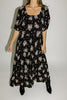 daymaker dress // fall black floral *zoco exclusive*