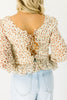 goodbyes floral blouse