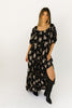 daymaker dress // fall black floral *zoco exclusive*