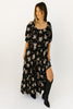 daymaker dress // fall black floral *zoco exclusive*