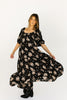 daymaker dress // fall black floral *zoco exclusive*