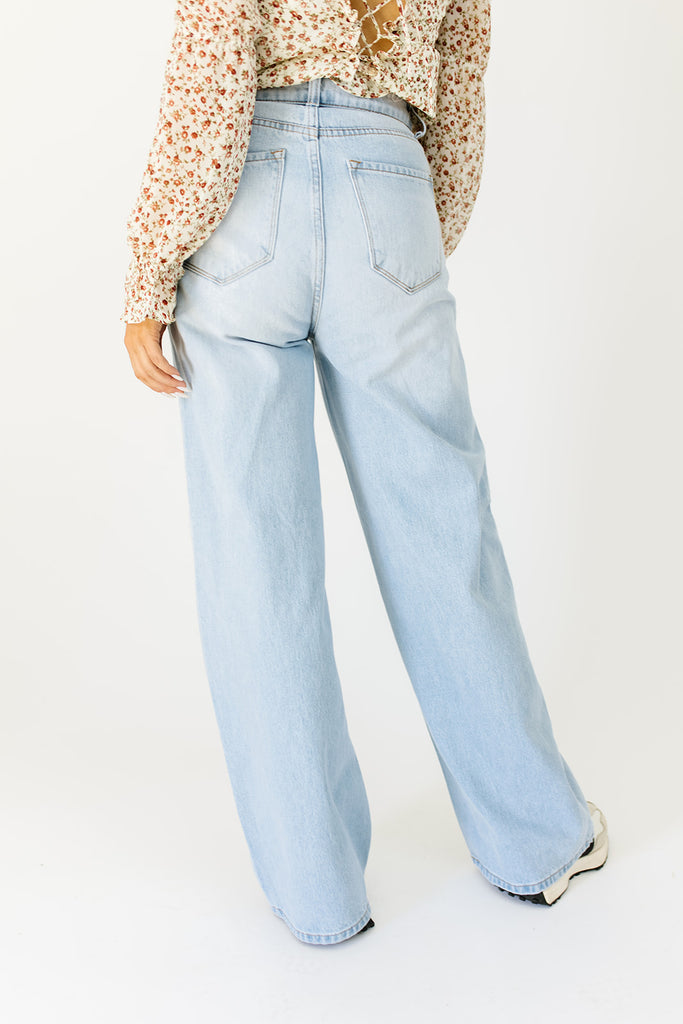 remi wide leg denim