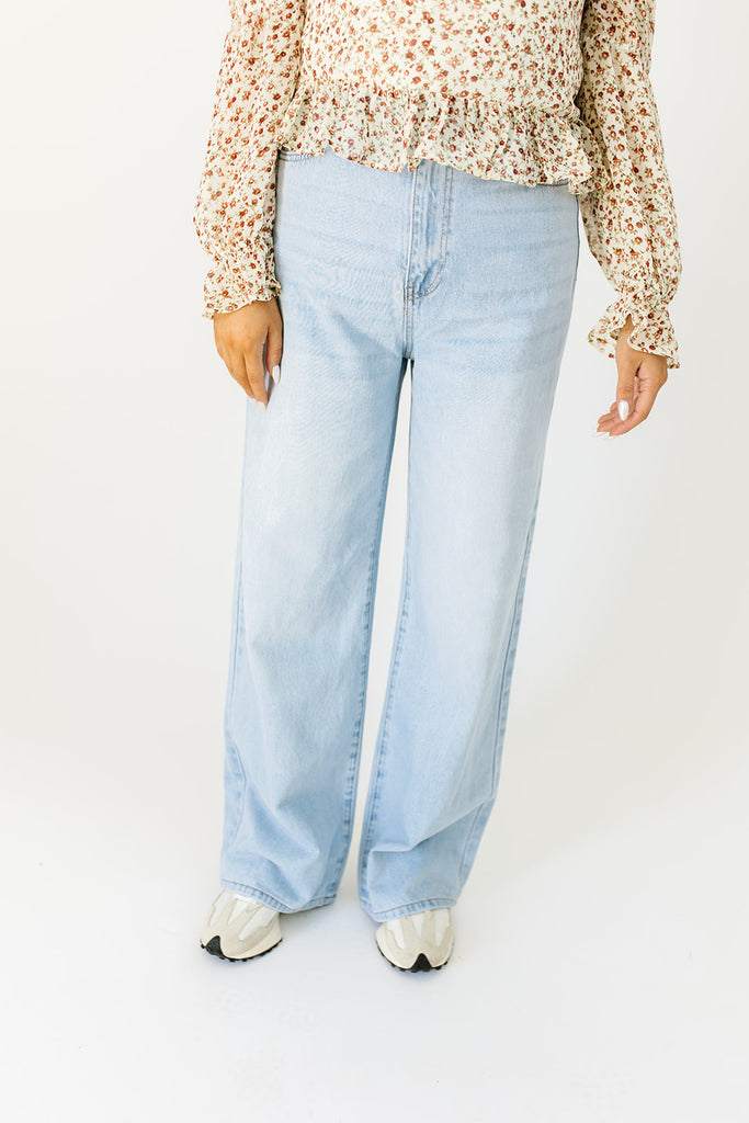 remi wide leg denim