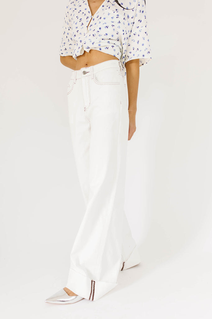 camelot wide leg denim