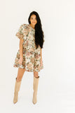 darcy floral dress // sage floral *zoco exclusive*
