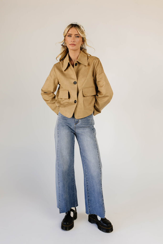 whenever suede jacket