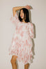 roman puff sleeve dress // pink *zoco exclusive*