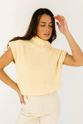 viv knit fringe skirt // cream