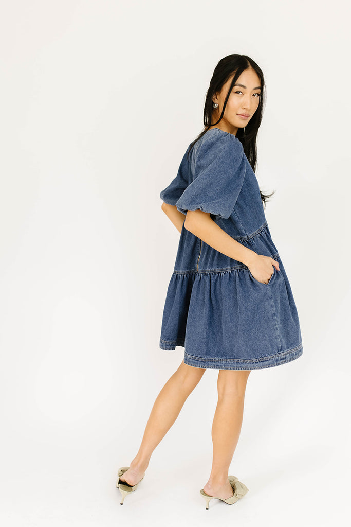 darcy dress // denim *zoco exclusive*