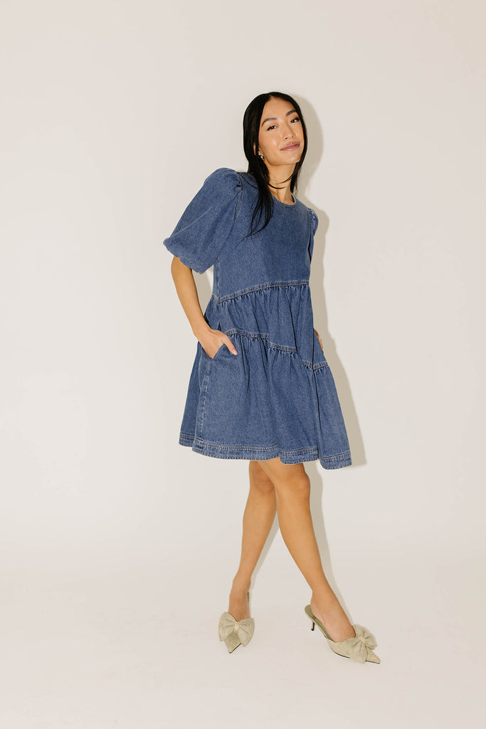 darcy dress // denim *zoco exclusive*