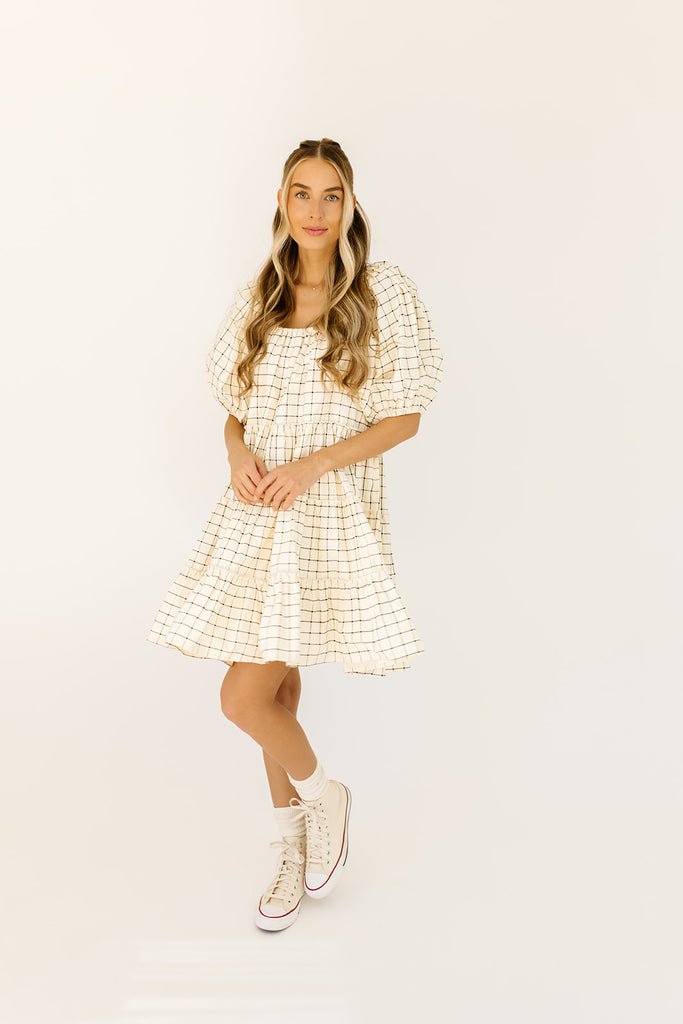 short daymaker dress // windowpane *zoco exclusive*