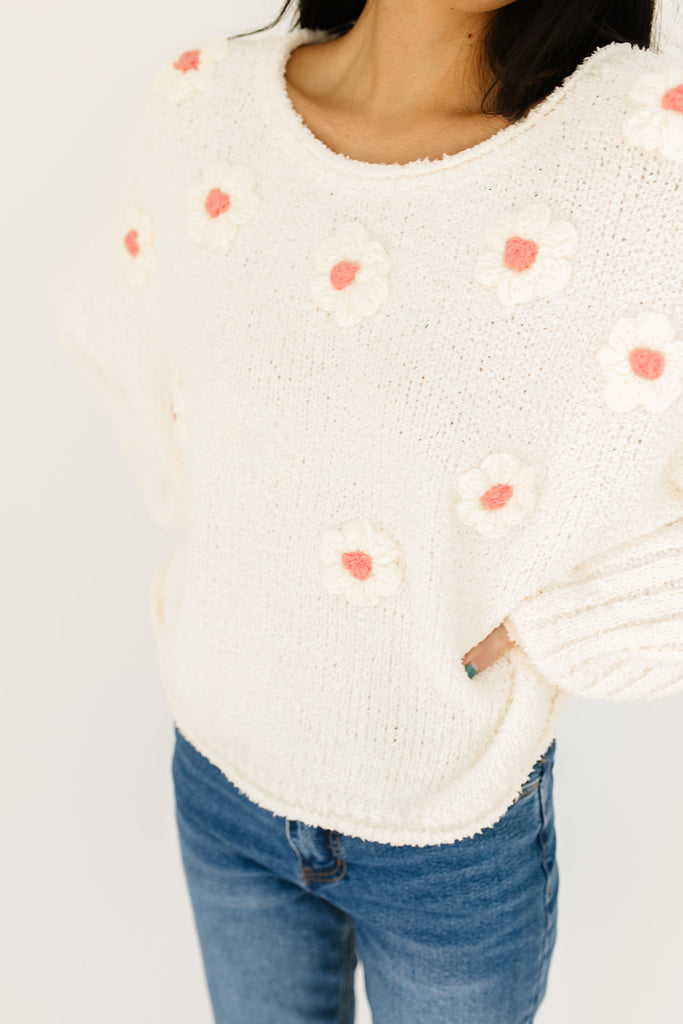 bloom sweater // cream