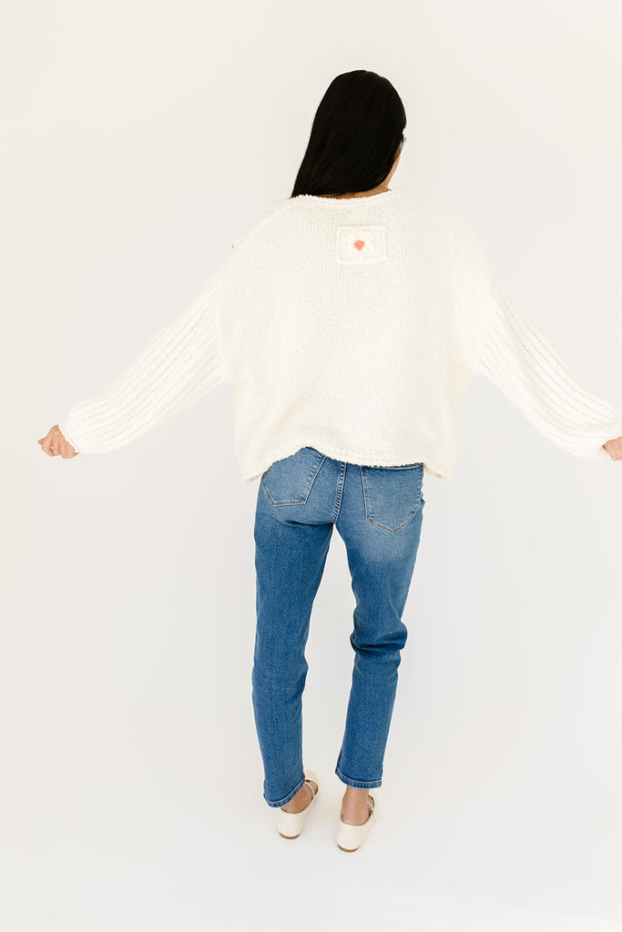 bloom sweater // cream