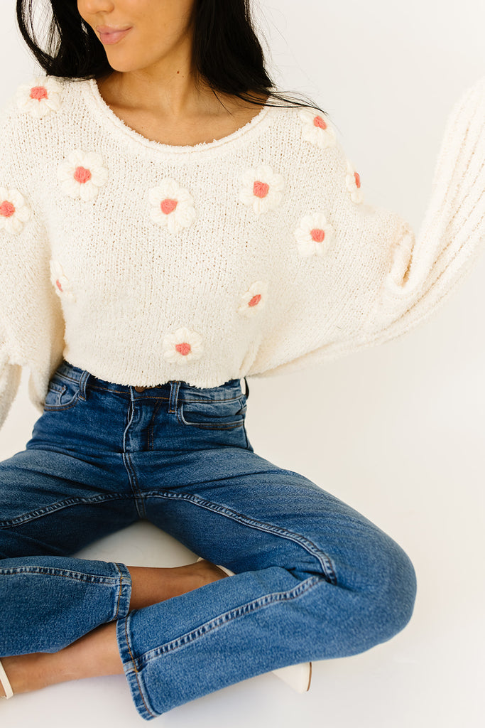 bloom sweater // cream