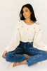bloom sweater // cream