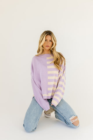 go for it sweater // blue