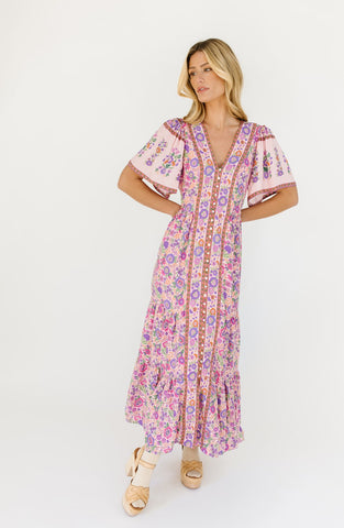 afterglow midi dress // white *restocked*