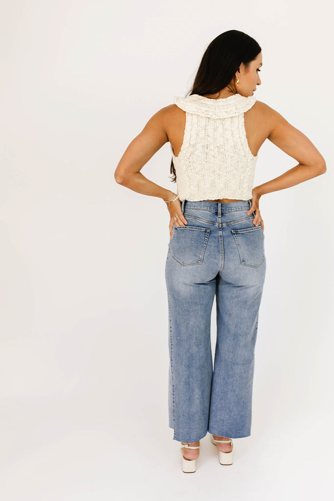 olivia wide leg denim