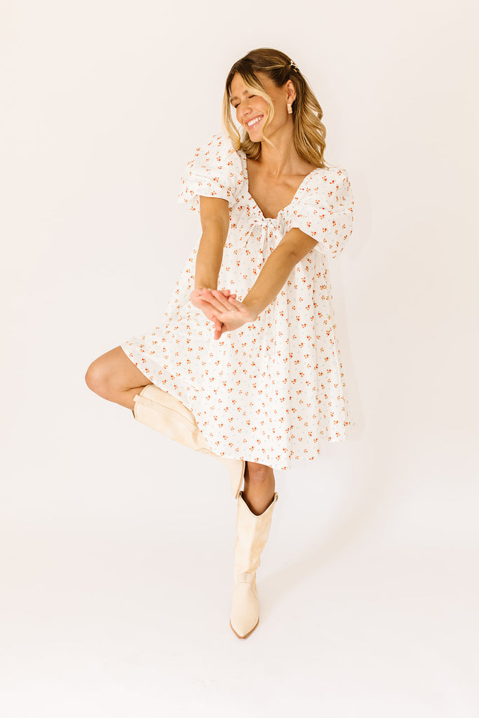 willa floral mini dress *restocked*