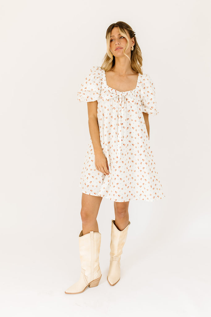 willa floral mini dress *restocked*