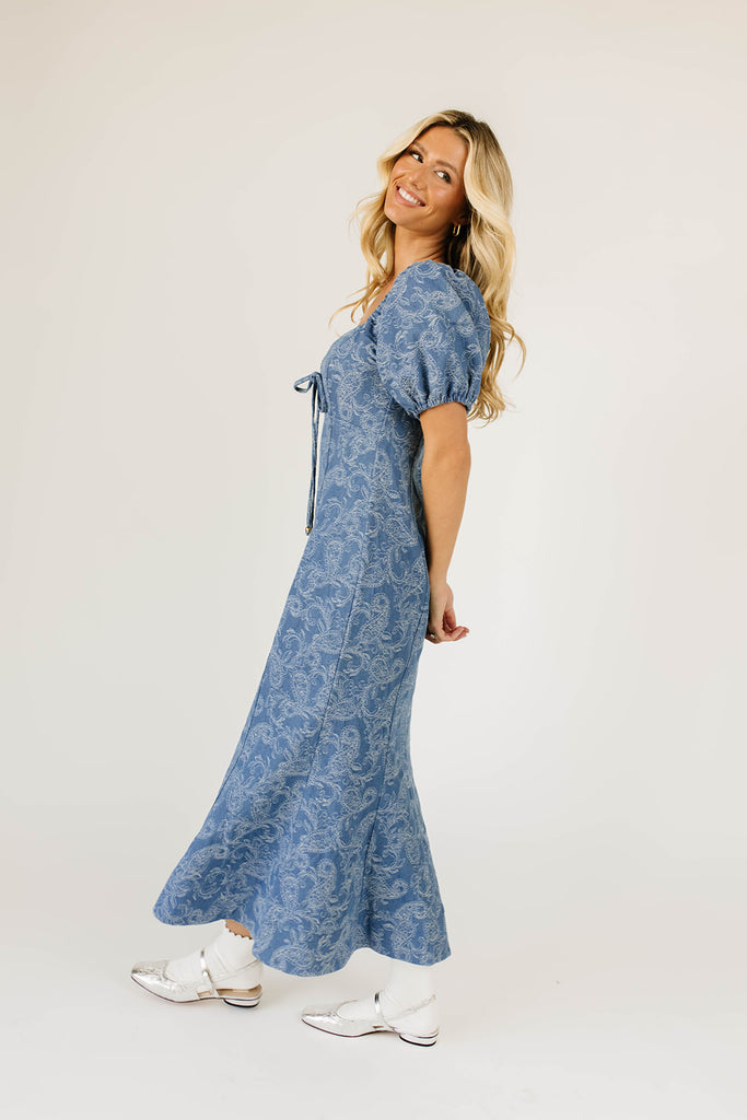 luvamia Denim Midi Dress Womens Summer Dress Spring