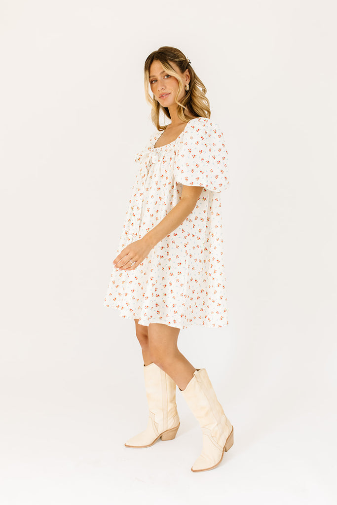 willa floral mini dress *restocked*