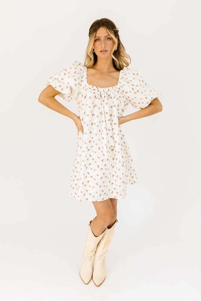willa floral mini dress *restocked*