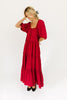 daymaker dress // crimson *zoco exclusive*