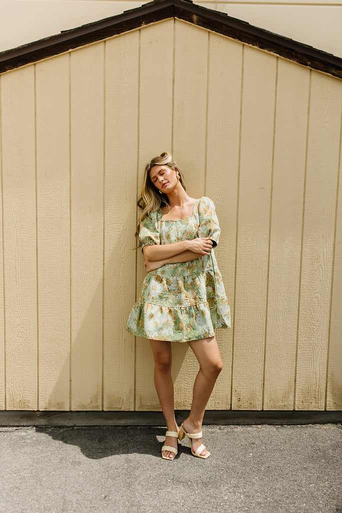 cosmo tiered dress