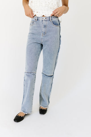 olivia wide leg denim