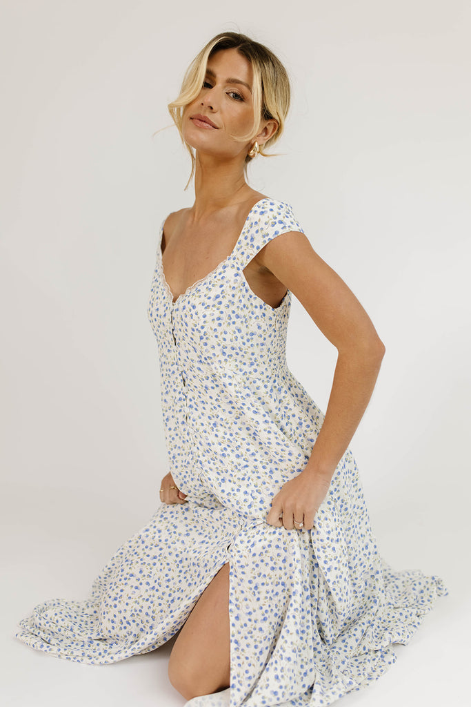 leona floral maxi dress *restocked*