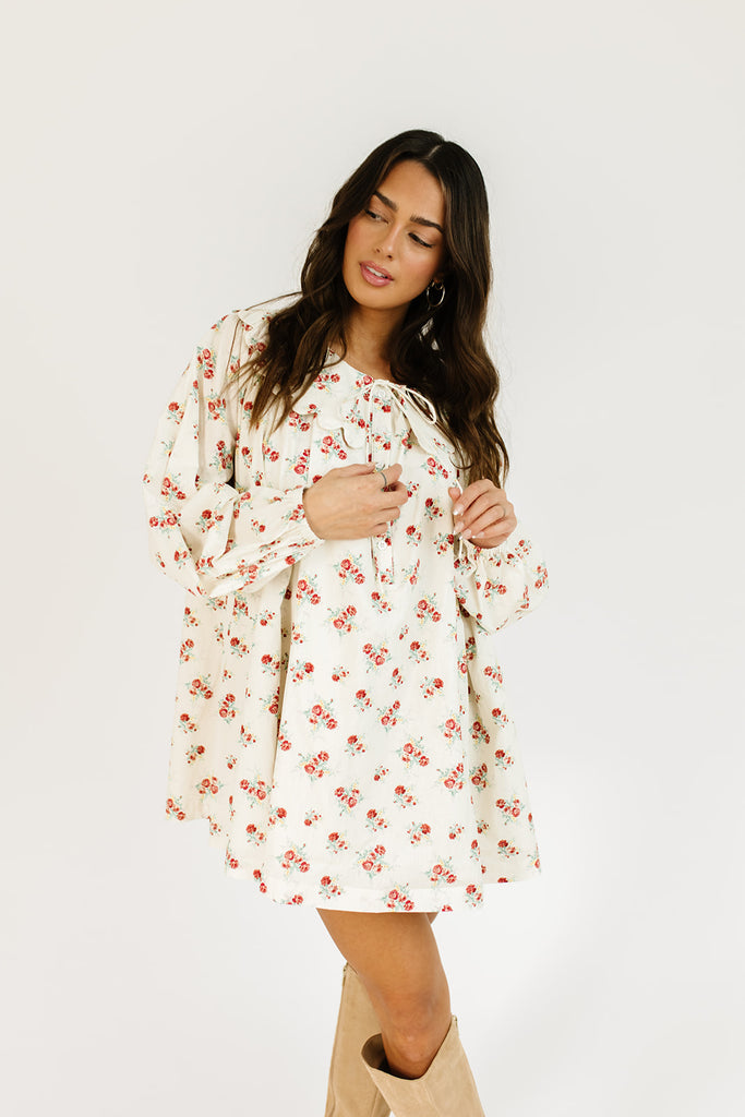 eloise collared floral dress *zoco exclusive*